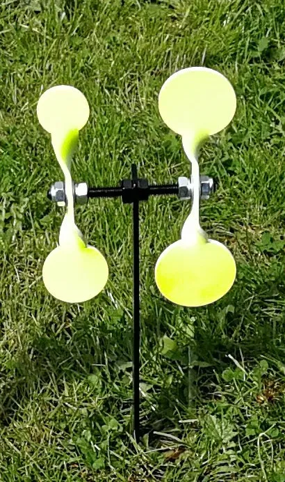 Standard & Large Double Post Spinner Airgun Target