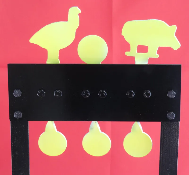 NRA Style Triple Cordless Resetting Airgun Target