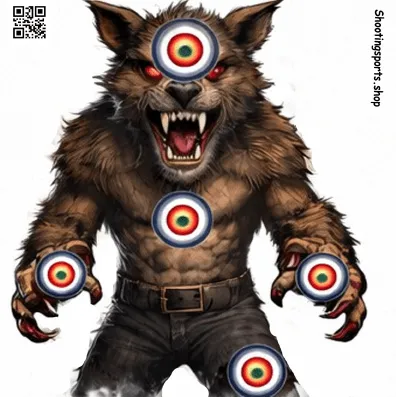 Werewolf Monster Targets